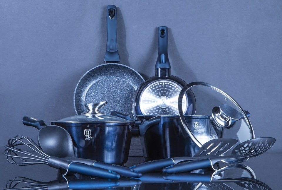 10-Piece Cookware Set Berlinger Haus BH/6143 Aquamarine