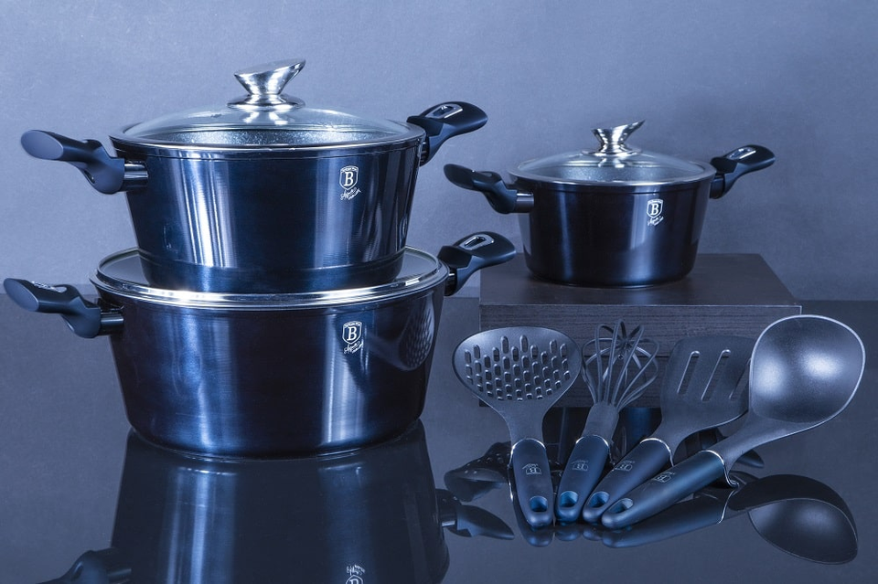 10-Piece Cookware Set Berlinger Haus BH-6152 Aquamarine