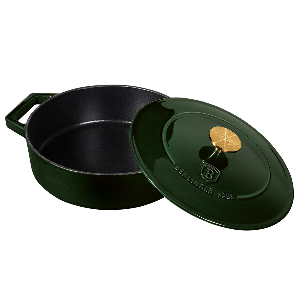 Casserole 26 cm Cast Iron Berlinger Haus BH/6504 Emerald Green
