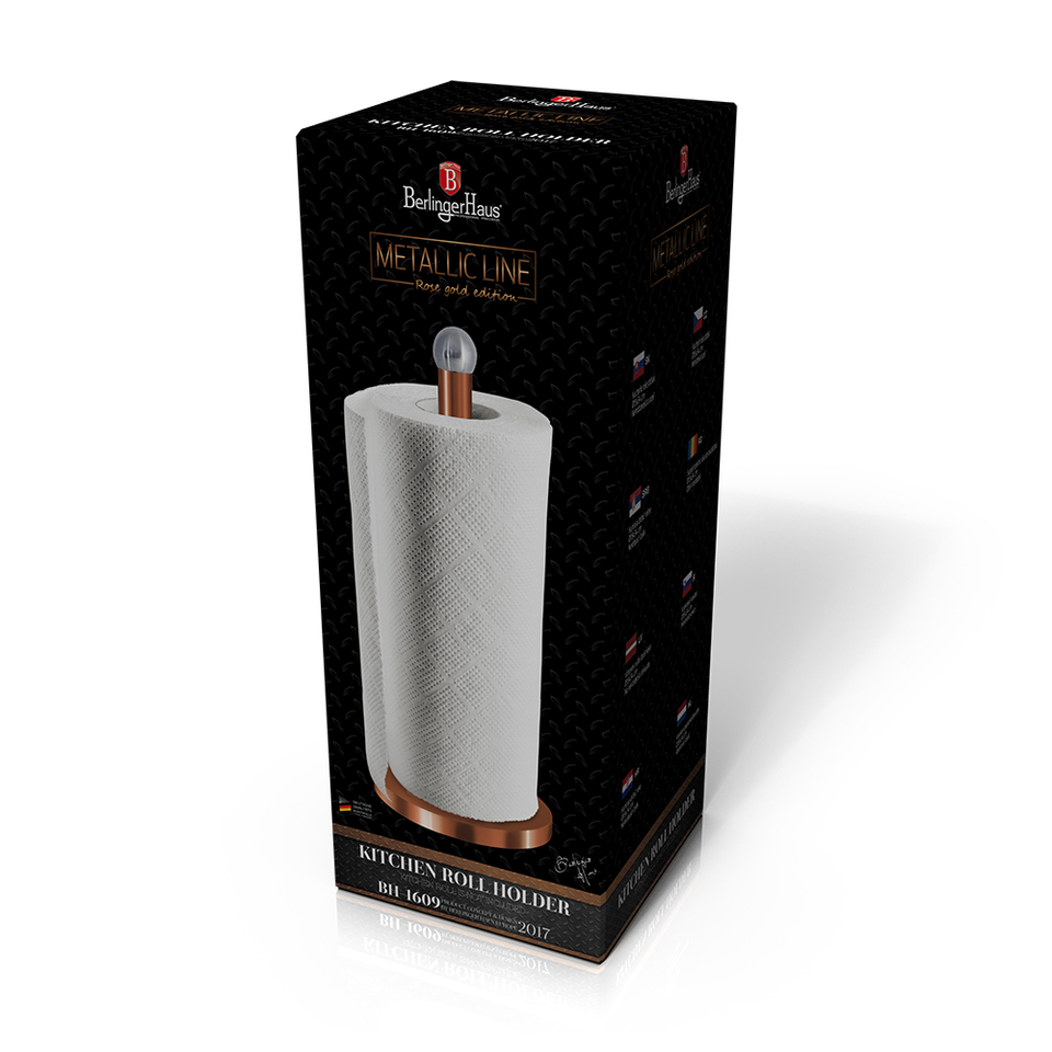 Kitchen Roll Holder Berlinger Haus BH-1609 Rose Gold