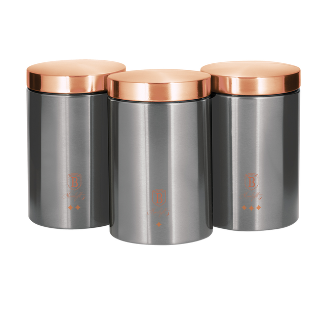 Kitchen Canister Set Berlinger Haus BH/6273 Moonlight Collection