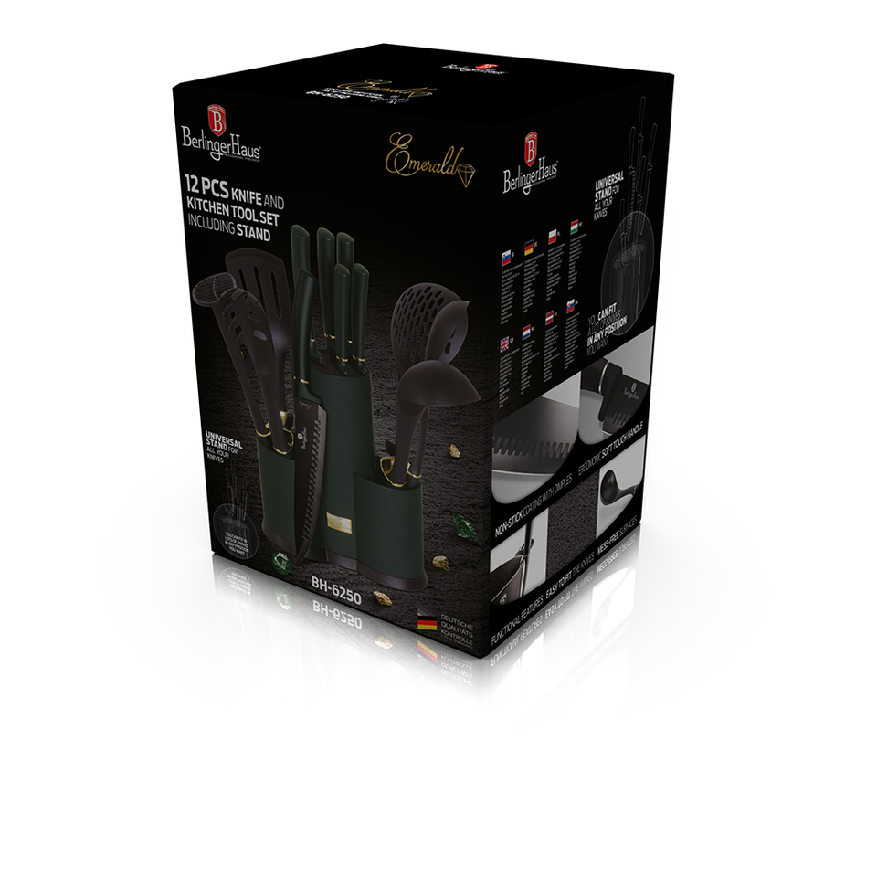 Knife & Utensils Set Berlinger Haus BH/6250 Emerald Collection
