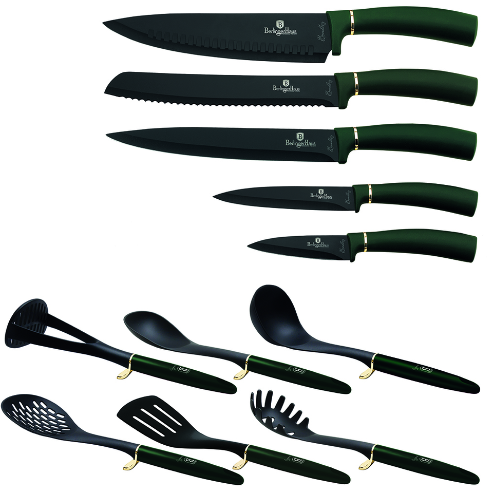 Knife & Utensils Set Berlinger Haus BH/6250 Emerald Collection