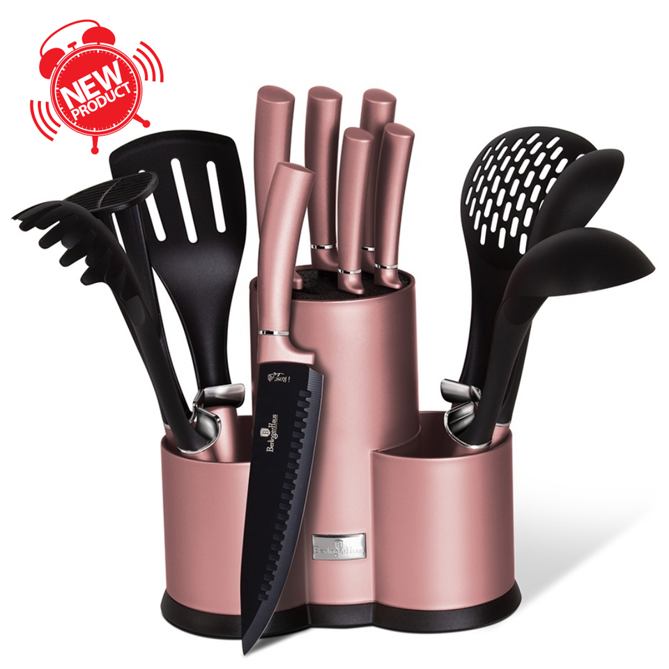 Knife & Utensils Set Berlinger Haus BH6252 I-Rose Collection