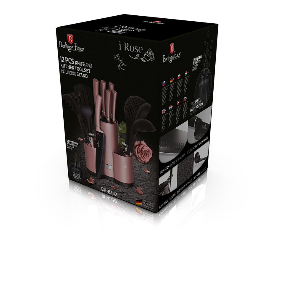 Knife & Utensils Set Berlinger Haus BH6252 I-Rose Collection