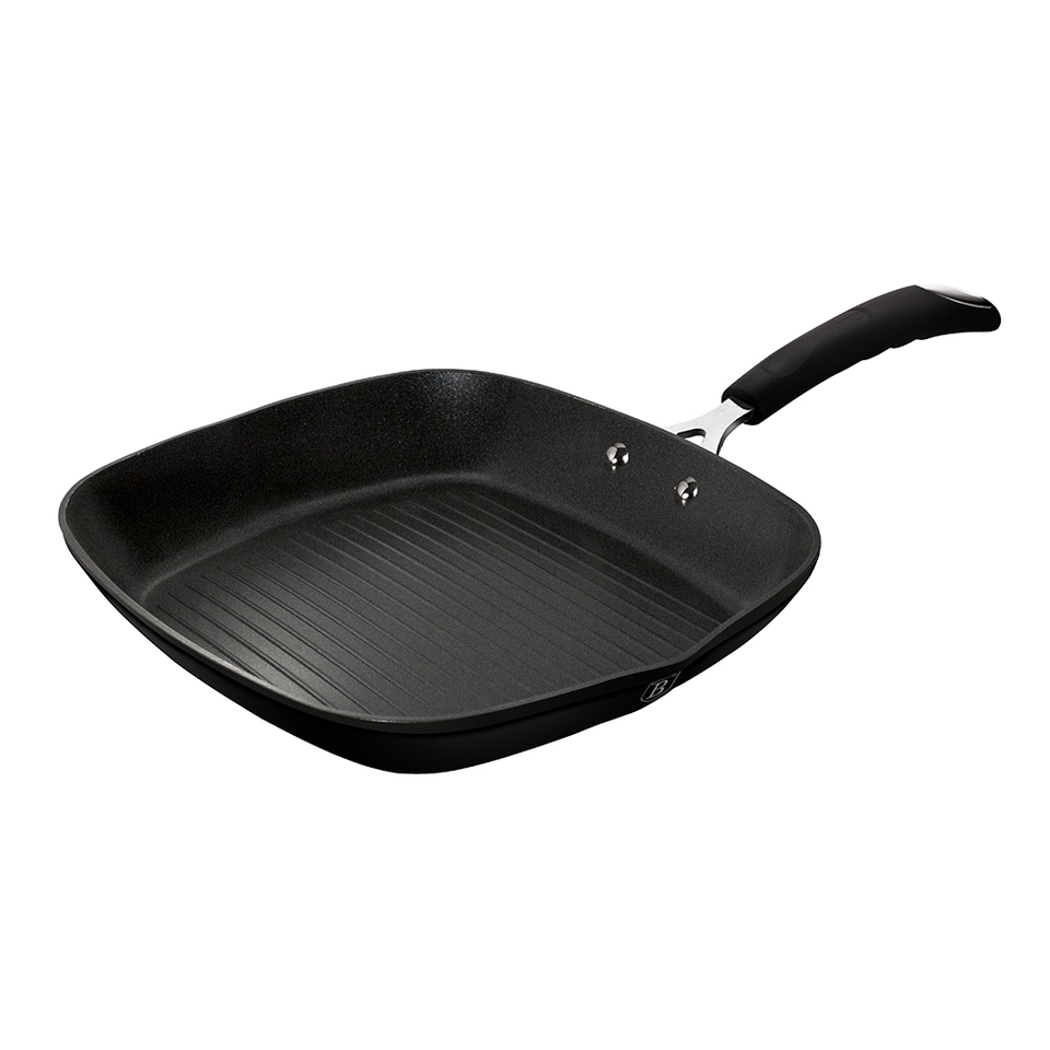 Grill Pan with Glass Lid 28 cm Berlinger Haus BH/6130