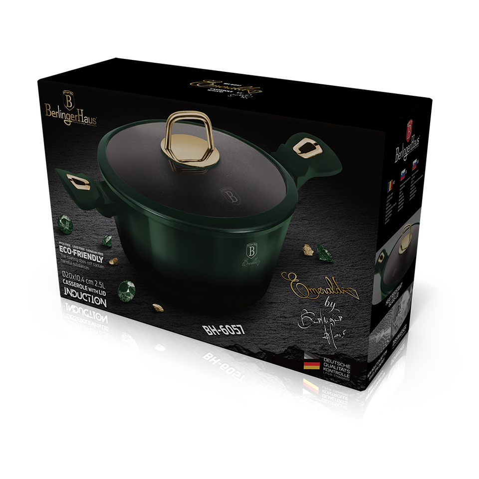 Casserole 20 cm Berlinger Haus BH/6057 Emerald Collection