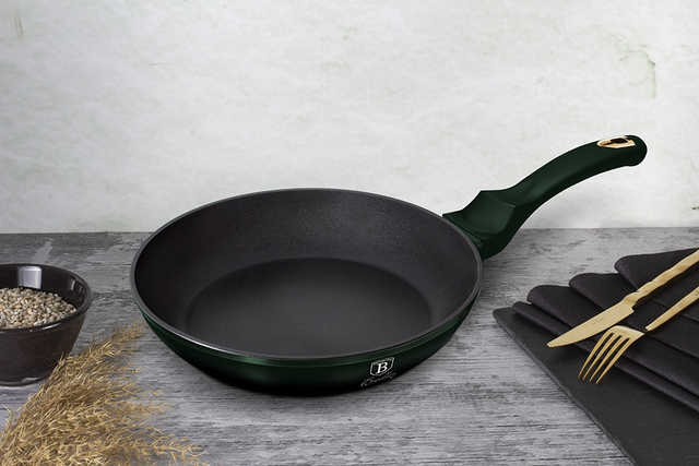 Aluminum Frying Pan 28 cm Berlinger Haus BH/6048 Emerald