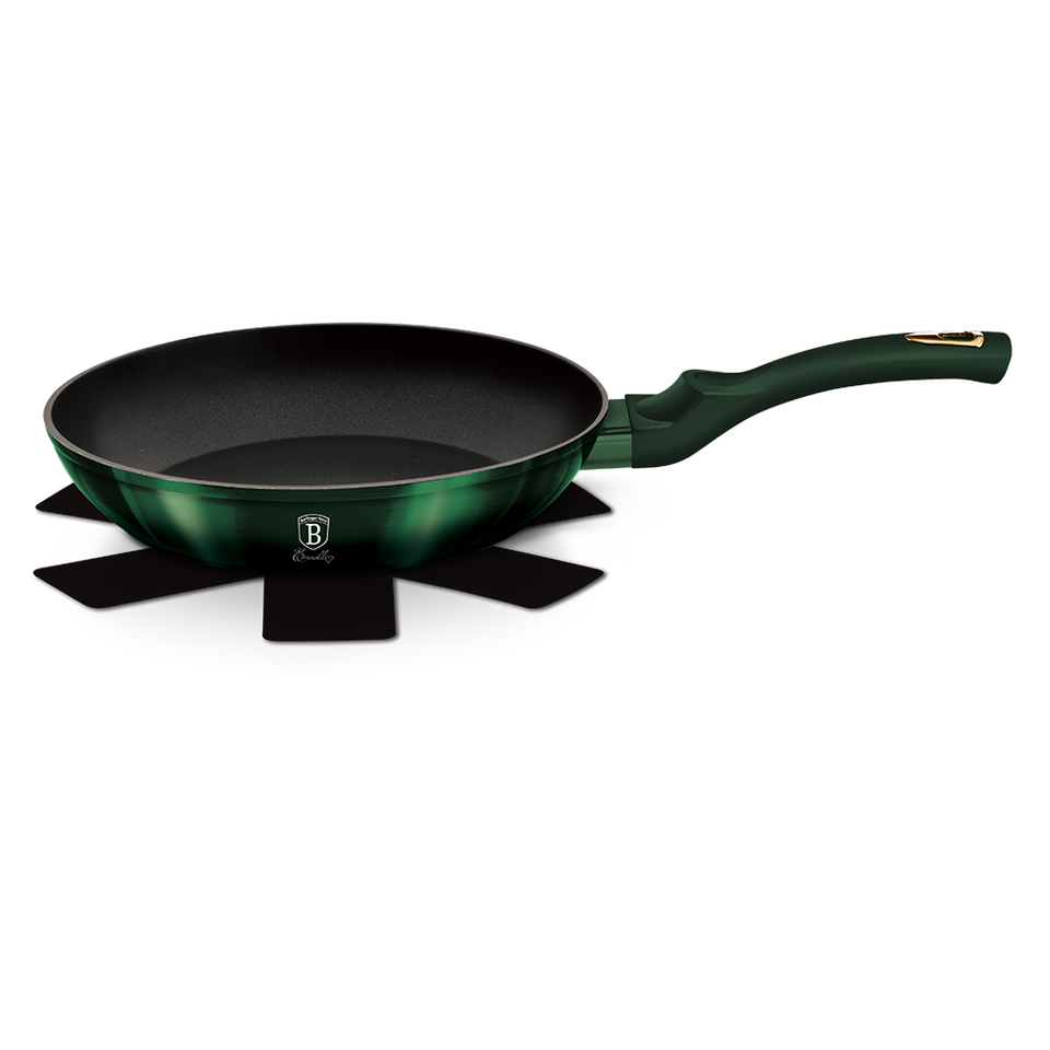 Aluminum Frying Pan 28 cm Berlinger Haus BH/6048 Emerald