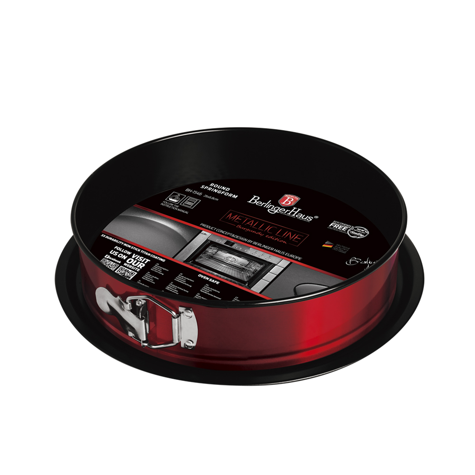Spring Form Cake Tin Berlinger Haus BH/1546 Burgundy