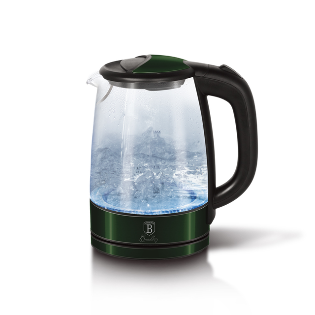 Electric Glass Kettle Berlinger Haus BH/9080 Emerald Collection
