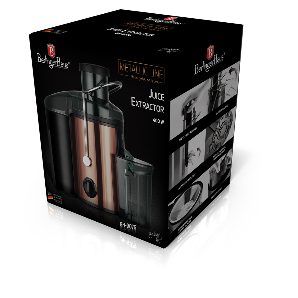 Juice Extractor Berlinger Haus BH/9076 400W Rose Gold