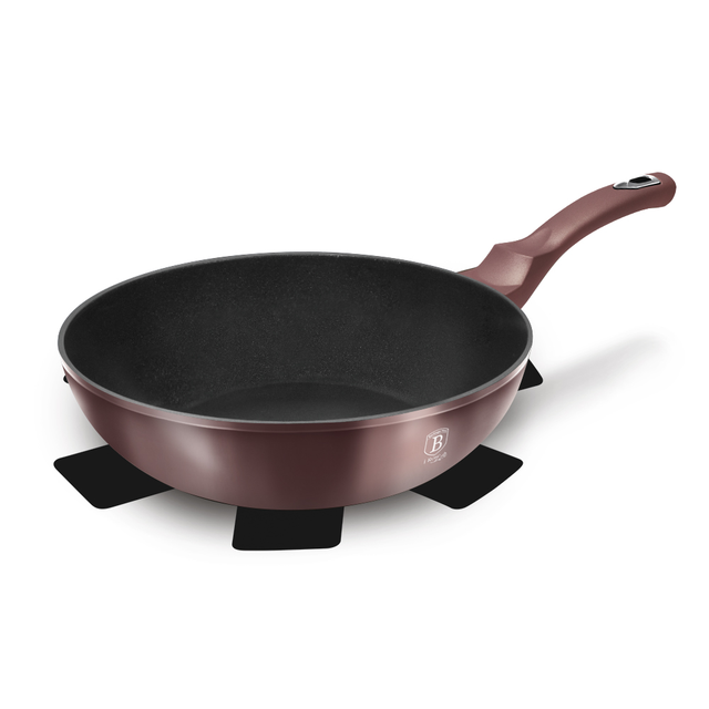 Wok for Induction Cooktop 28 cm Berlinger Haus BH6030 I-Rose