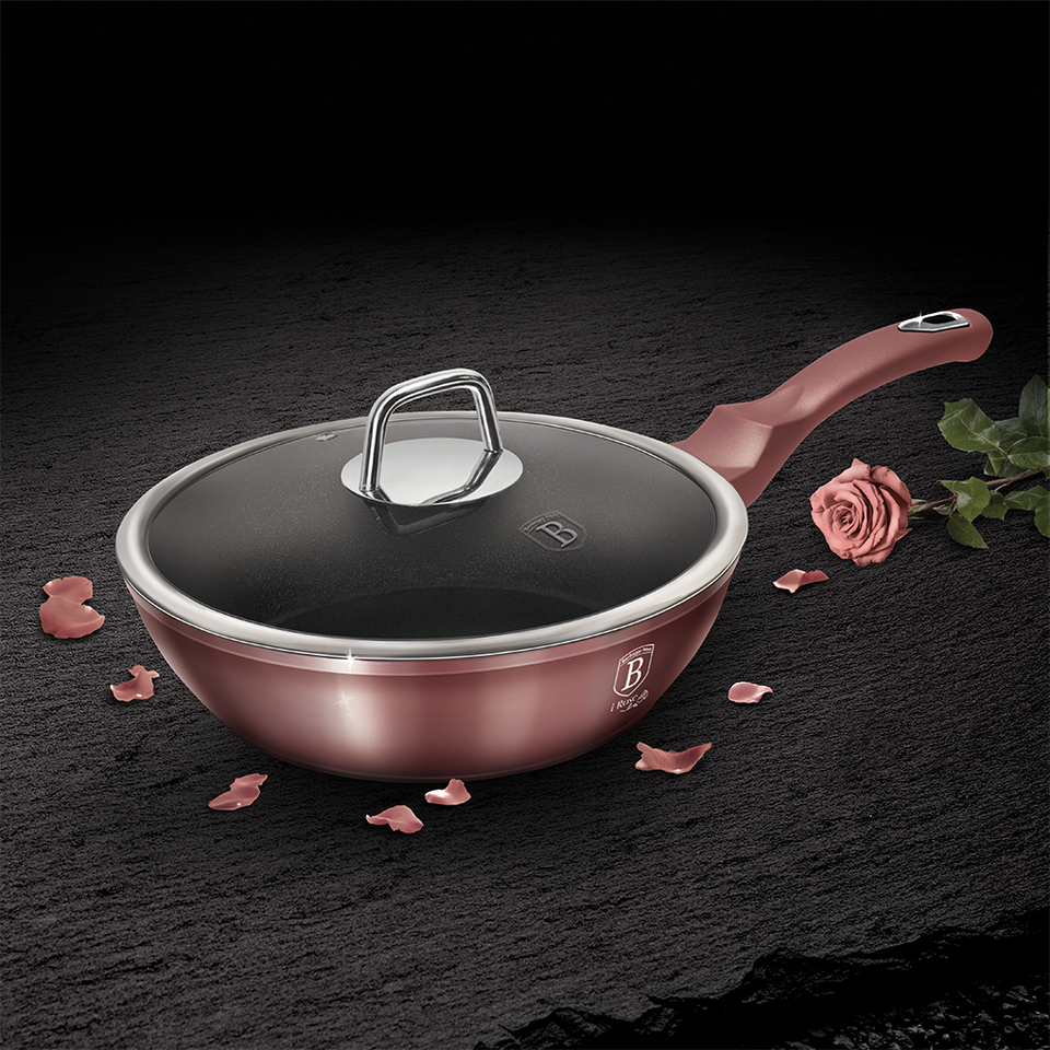 Frying Pan 24 cm Berlinger Haus BH/6026 I-Rose Collection