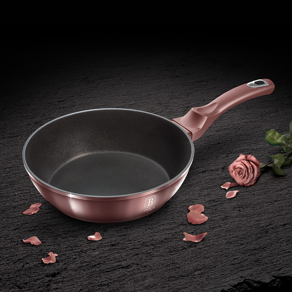 Frying Pan 24 cm Berlinger Haus BH/6026 I-Rose Collection