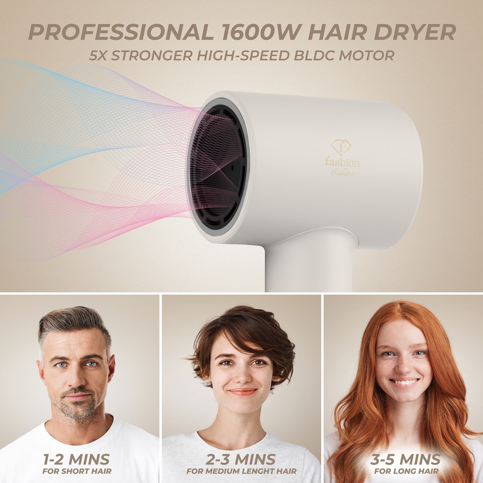 High-Speed Hair Dryer BLDC Fashion by Berlinger Haus FTV0151