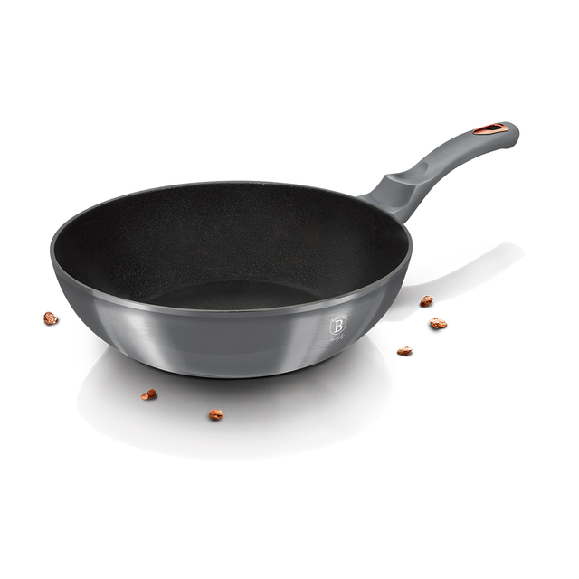 Wok pan 28 cm Berlinger Haus BH/6007 Moonlight Collection