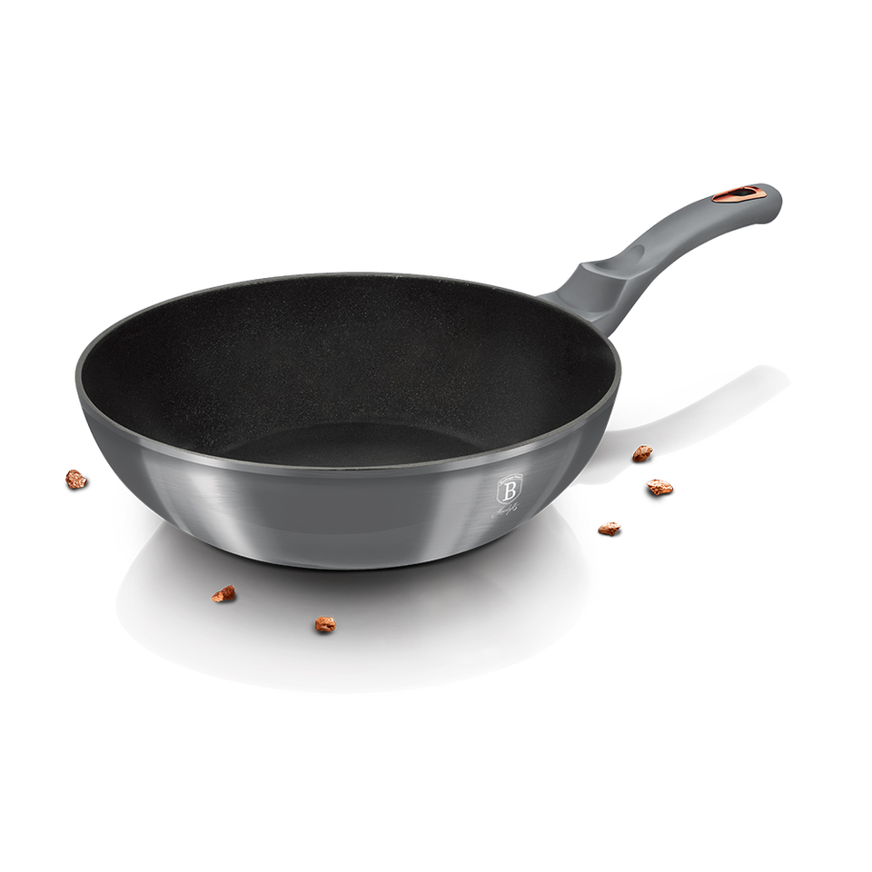 Wok pan 28 cm Berlinger Haus BH/6007 Moonlight Collection