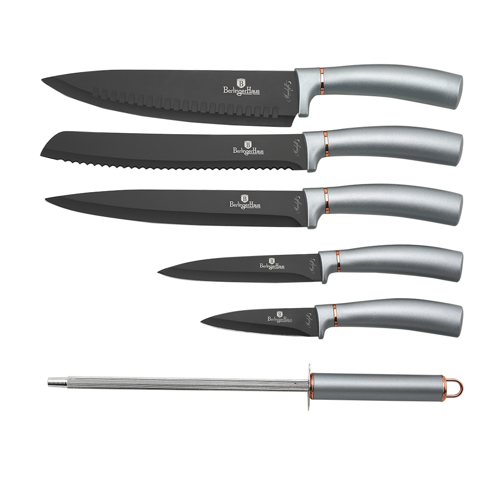 6-Piece Knife Set Berlinger Haus BH/2523 Moonlight Collection