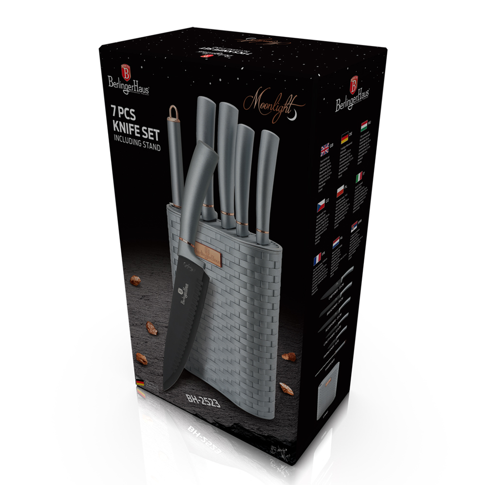 6-Piece Knife Set Berlinger Haus BH/2523 Moonlight Collection