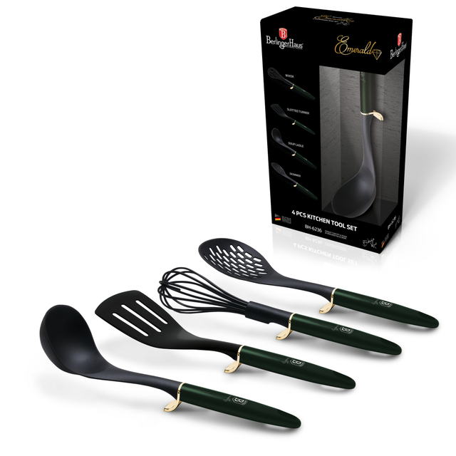 kitchen utensils berlinger haus bh6236 green-gold