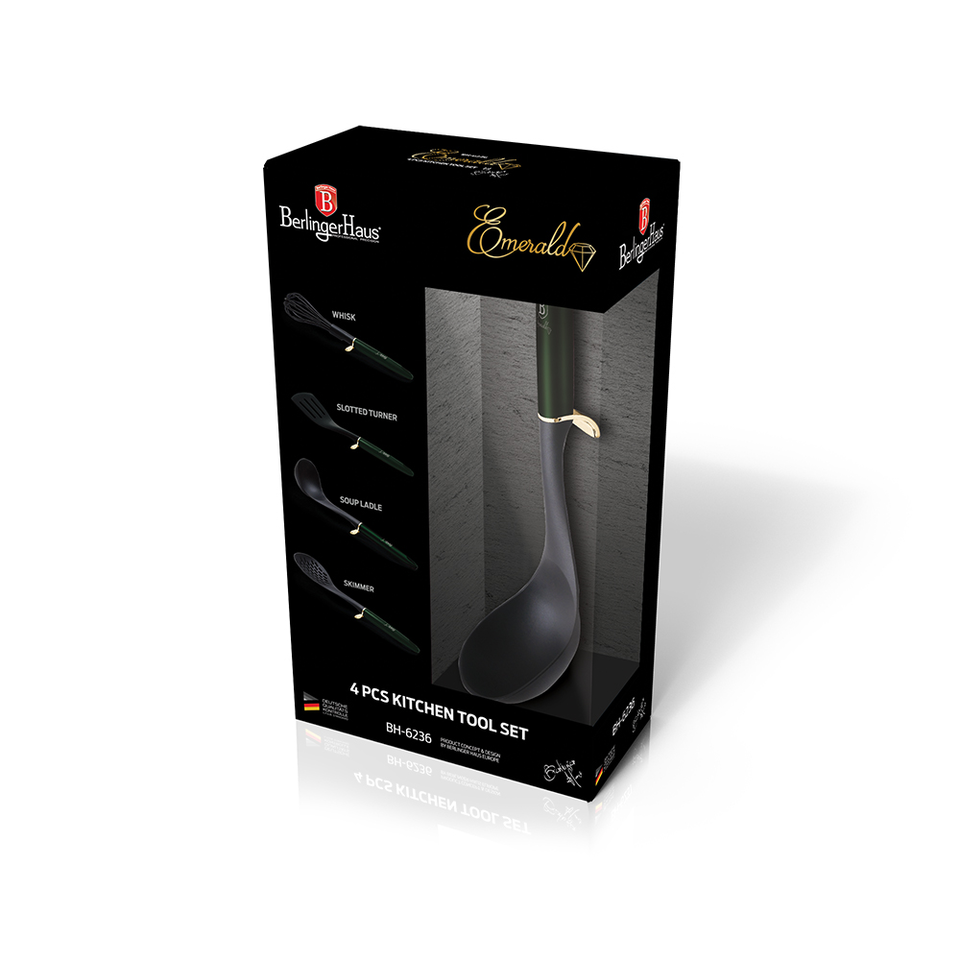 kitchen utensils berlinger haus bh6236 green-gold