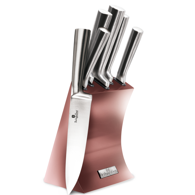 6-Piece Knife Set with Stand Berlinger Haus BH/2447 I-Rose Collection