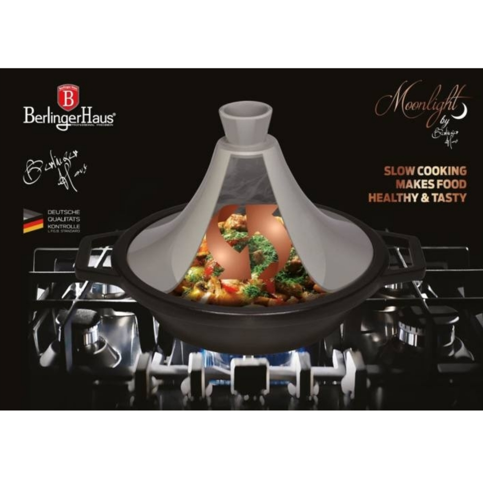 Tagine Cast Iron Berlinger Haus BH-1989 Moonlight Collection