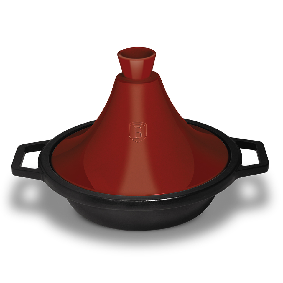 Cast Iron Tagine Berlinger Haus BH-1987 Burgundy Collection
