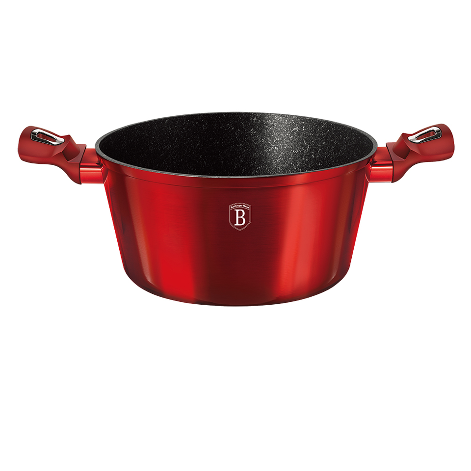 Casserole 20 cm BH/1256 Metallic Line Burgundy Edition