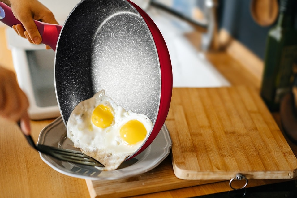 Frying Pan 30 cm BH/1254 Metallic Line Burgundy Edition