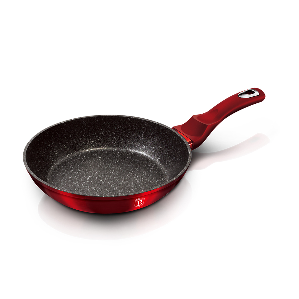 Frying Pan 30 cm BH/1254 Metallic Line Burgundy Edition