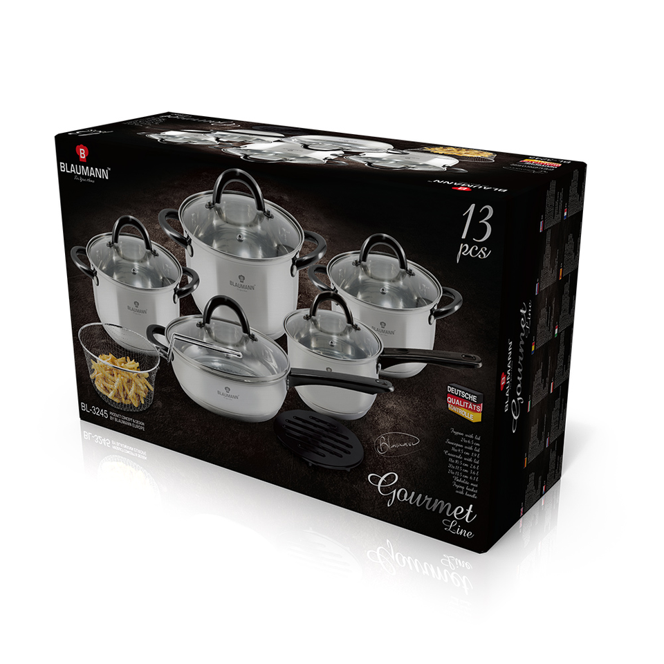 13-Piece Cookware Set Blaumann BL/3245 Gourmet Line