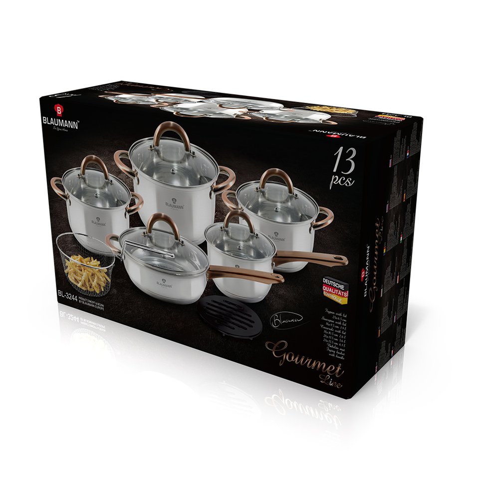 13-Piece Cookware Set Blaumann BL/3244 Gourmet Line