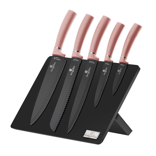 6-Piece Knife Set Berlinger Haus BH/2516 I-Rose Collection