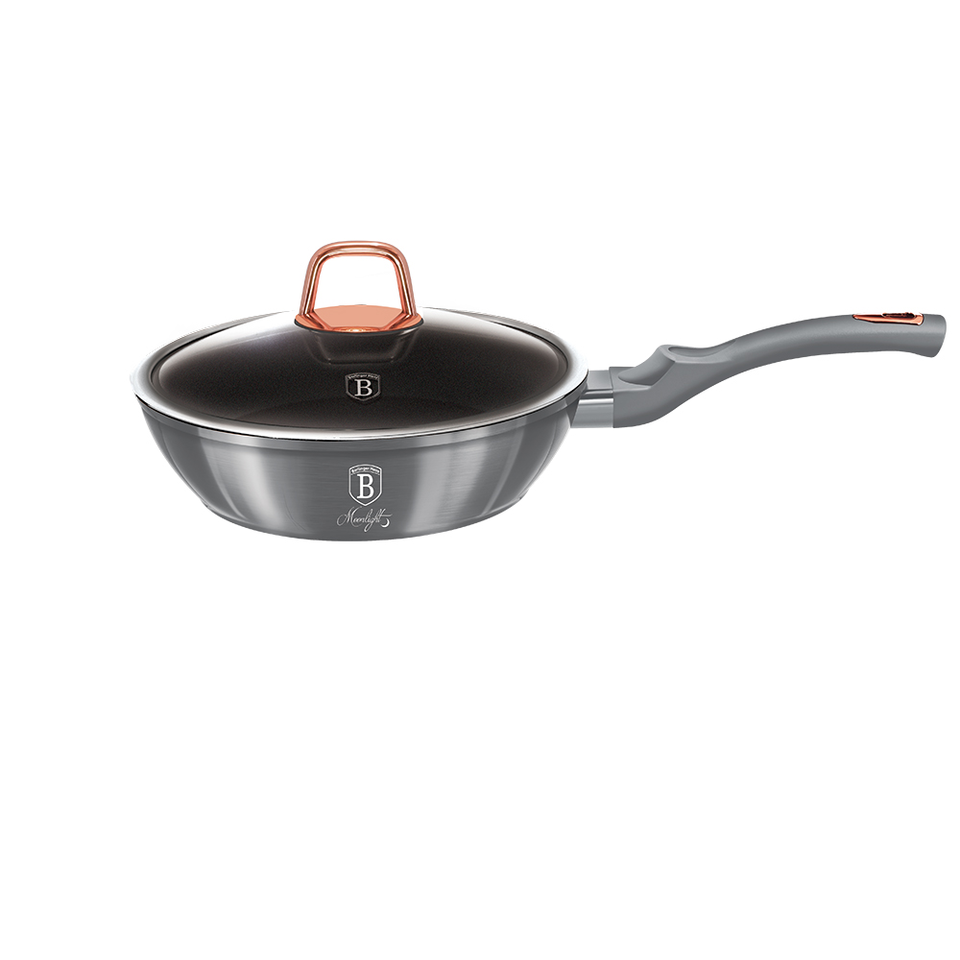 Deep Frying Pan with Lid Berlinger Haus BH/6003 Moonlight
