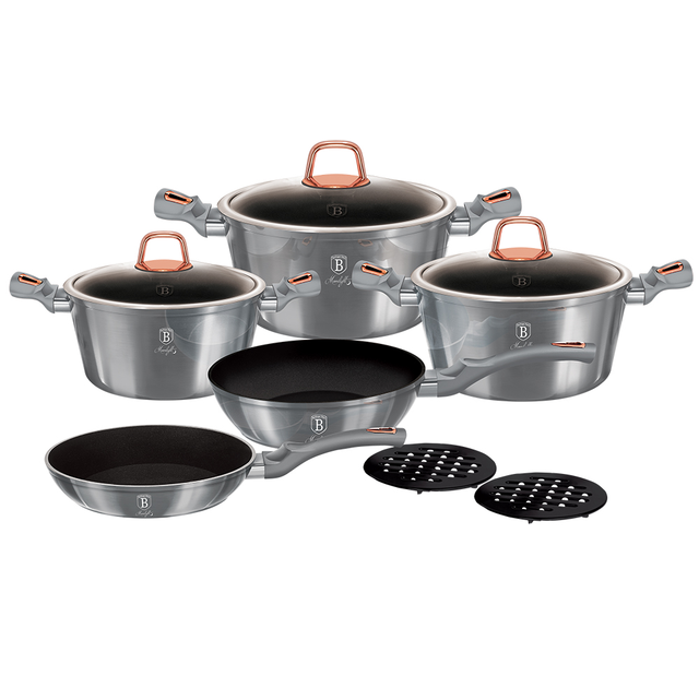 10-Piece Cookware Set Berlinger Haus BH/6020 Moonlight Collection