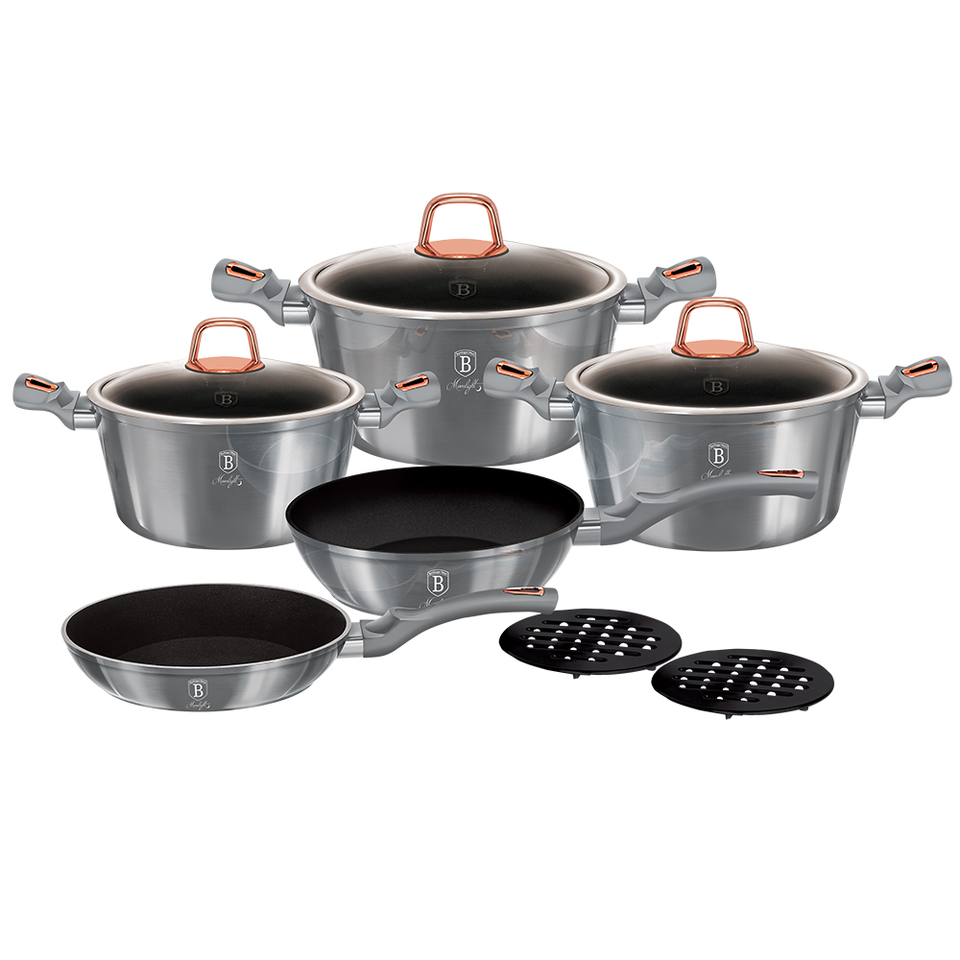 10-Piece Cookware Set Berlinger Haus BH/6020 Moonlight Collection