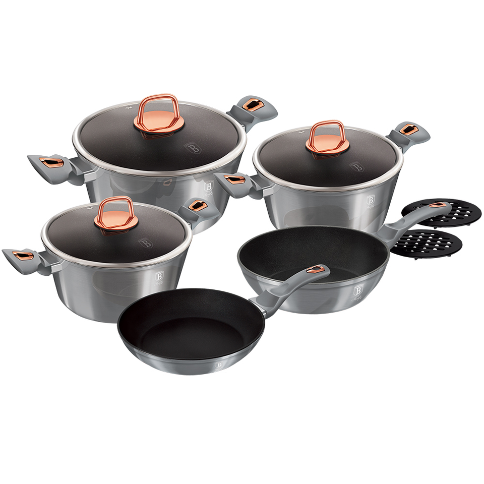 10-Piece Cookware Set Berlinger Haus BH/6020 Moonlight Collection