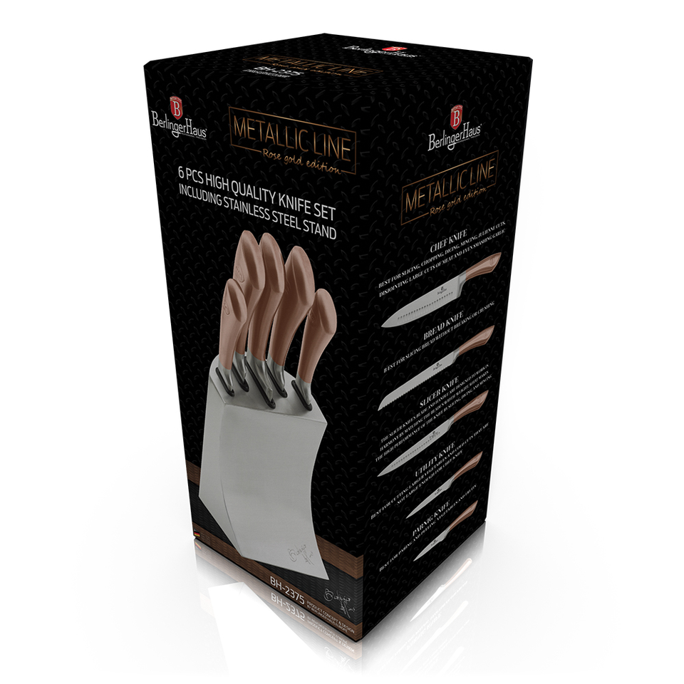 8-Piece Knife Set & Stand Berlinger Haus BH/2375