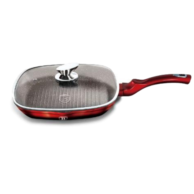 Grill Pan Berlinger Haus BH/6099 Metallic Black Burgundy Line