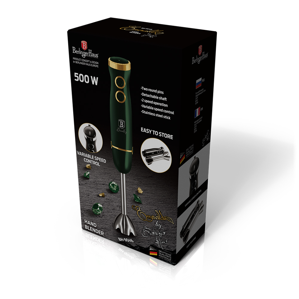 Hand Blender Berlinger Haus BH/9046 Emerald Gold Collection