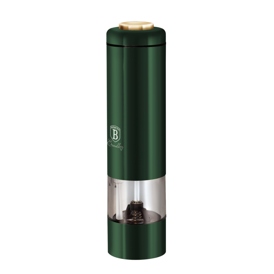 Electric Pepper or Salt Mill Berlinger Haus BH/1976 Emerald Collection
