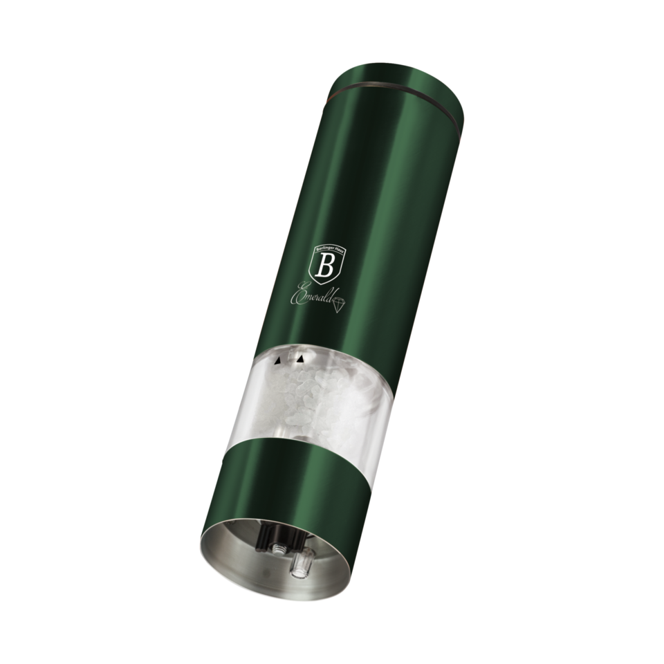 Electric Pepper or Salt Mill Berlinger Haus BH/1976 Emerald Collection