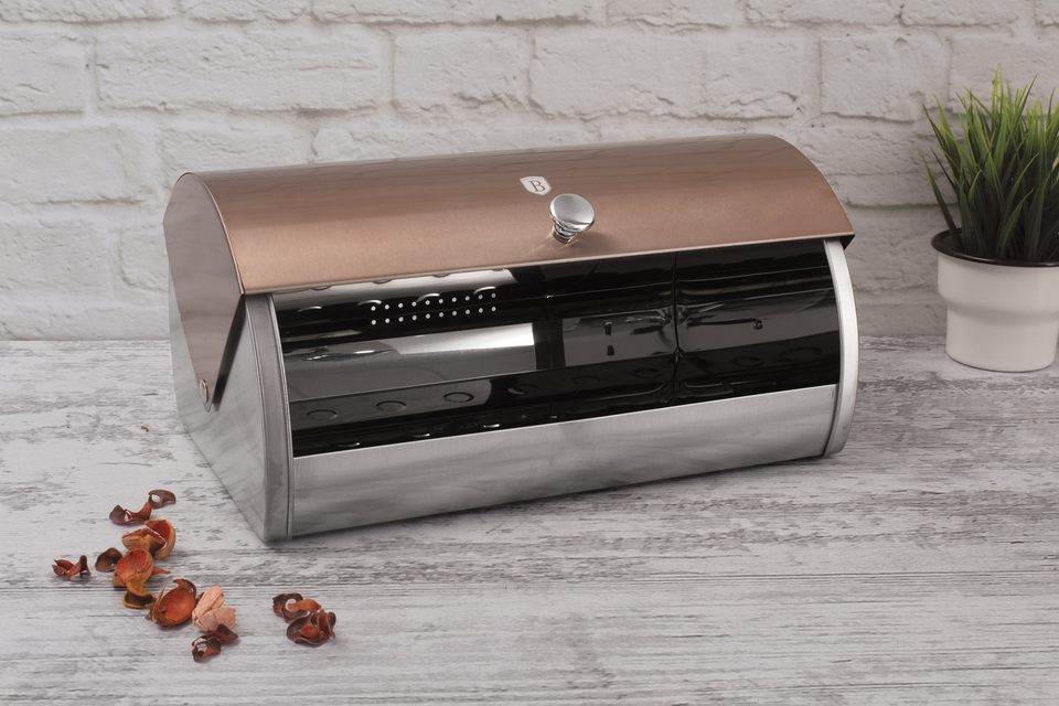 Bread Bin Berlinger Haus BH-1914 Rose Gold Collection