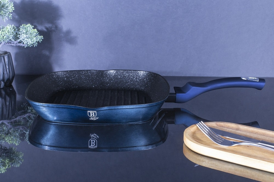Square Grill Pan 28 cm Berlinger Haus BH/1873 Aquamarine