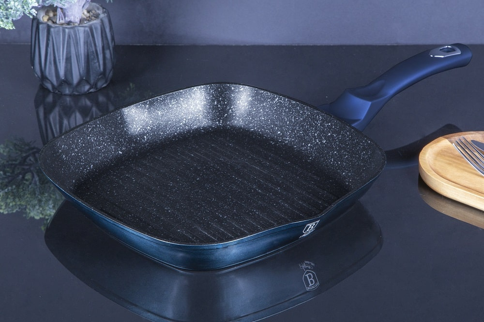 Square Grill Pan 28 cm Berlinger Haus BH/1873 Aquamarine