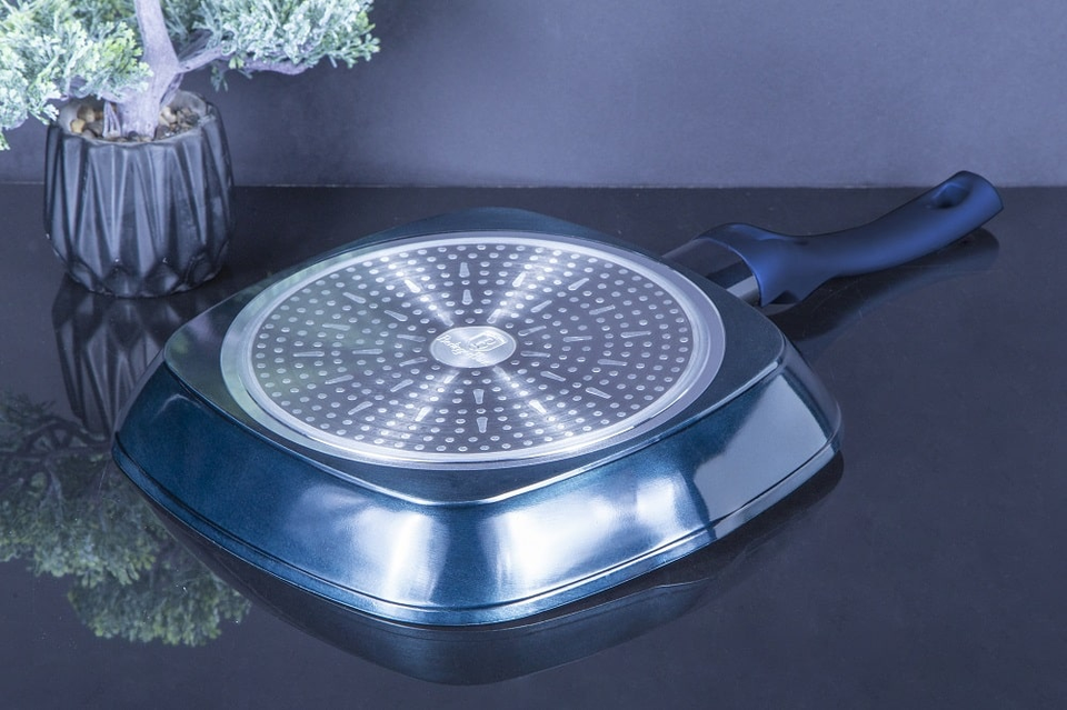 Square Grill Pan 28 cm Berlinger Haus BH/1873 Aquamarine