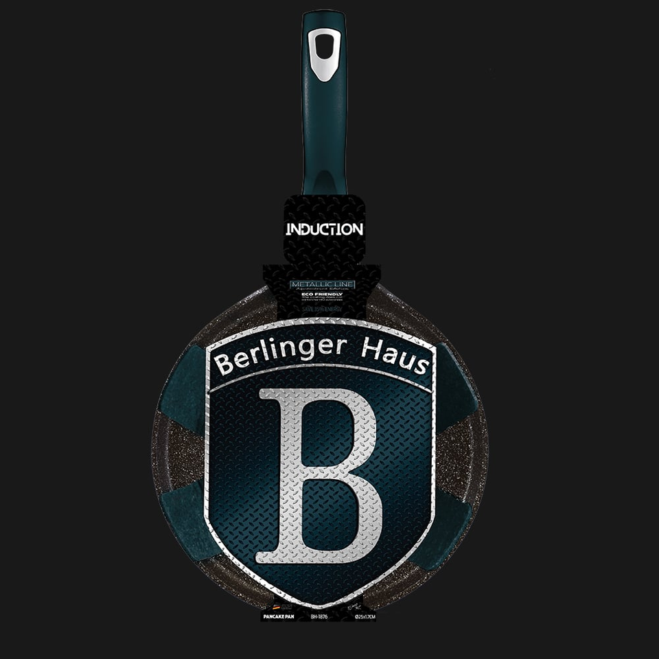 Pancake Pan 25 cm Berlinger Haus BH/1876 Aquamarine Collection