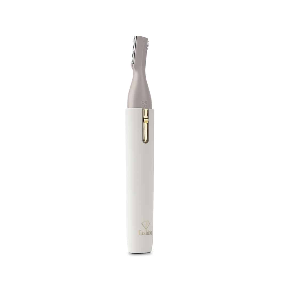 Heated Eyelash Curler & Electric Shaver 2-in-1 Cream / Gold – Berlinger Haus FTV0135